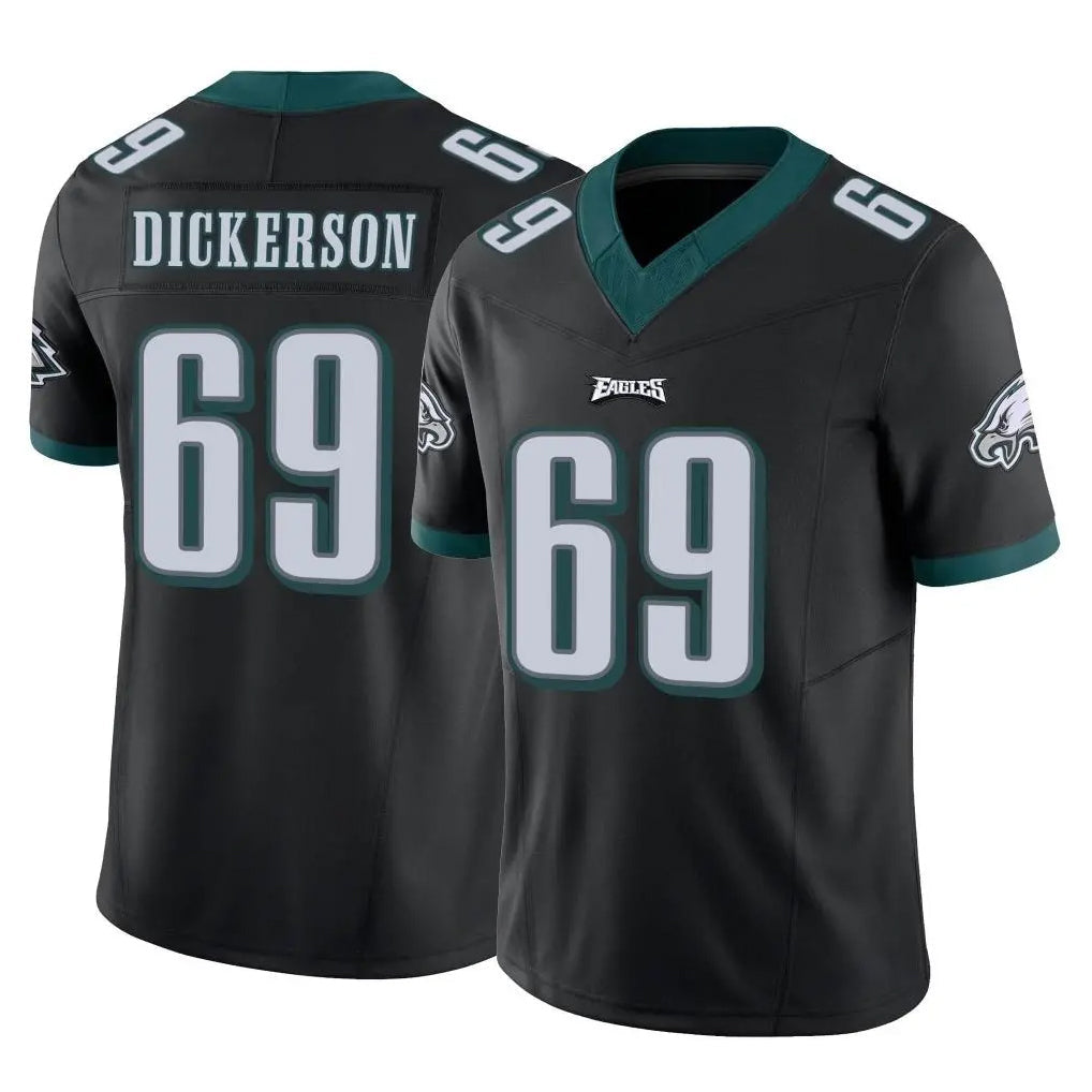 STECN P.Eagles #69 Landon Dickerson Player Black Limited Vapor F.U.S.E. Home Game Stitched Jerseys