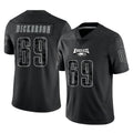 STECN P.Eagles #69 Landon Dickerson Player Black Reflective Limited Home Game Stitched Jerseys