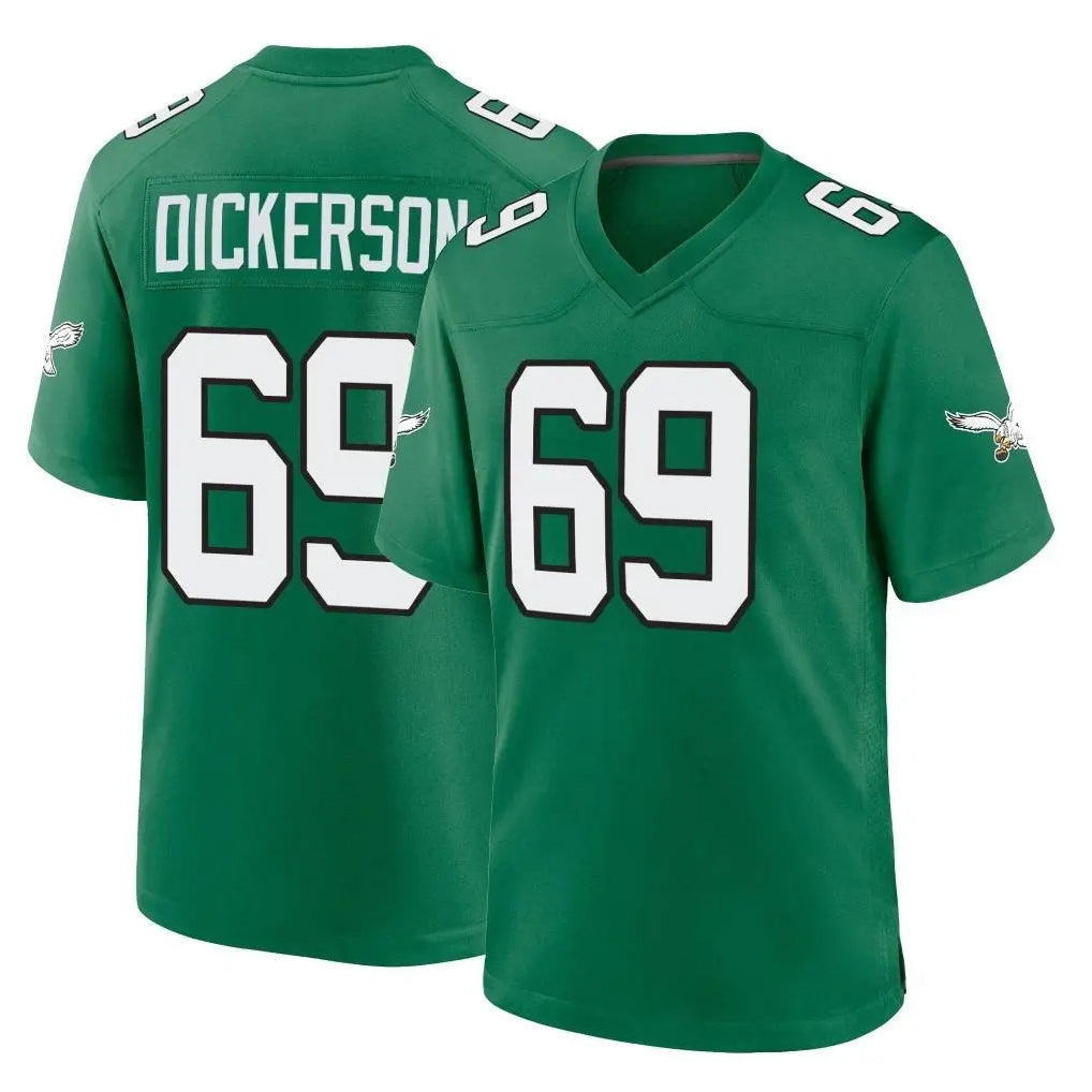 STECN P.Eagles #69 Landon Dickerson Player Green Kelly Alternate Home Game Stitched Jerseys