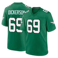 STECN P.Eagles #69 Landon Dickerson Player Green Kelly Alternate Home Game Stitched Jerseys