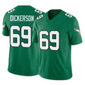 STECN P.Eagles #69 Landon Dickerson Player Green Kelly Alternate Vapor F.U.S.E. Home Game Stitched Jerseys