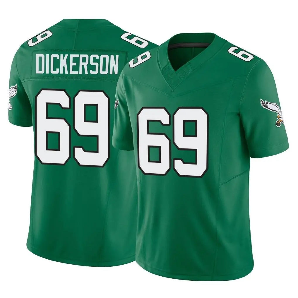 STECN P.Eagles #69 Landon Dickerson Player Green Kelly Alternate Vapor F.U.S.E. Home Game Stitched Jerseys