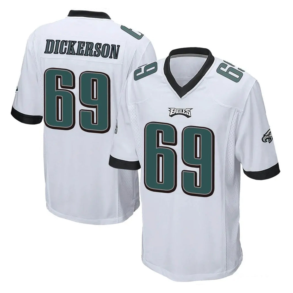 STECN P.Eagles #69 Landon Dickerson Player White Home Game Stitched Jerseys