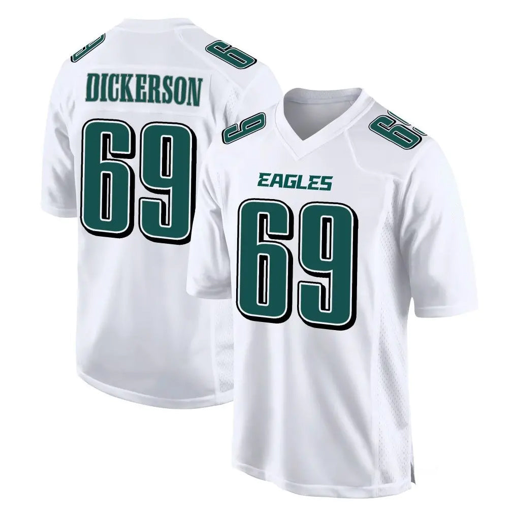 STECN P.Eagles #69 Landon Dickerson Player White Tundra Fashion Home Game Stitched Jerseys