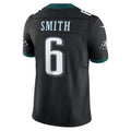 STECN P.Eagles #6 DeVonta Smith Black Alternate Vapor F.U.S.E. Limited Stitched Jerseys