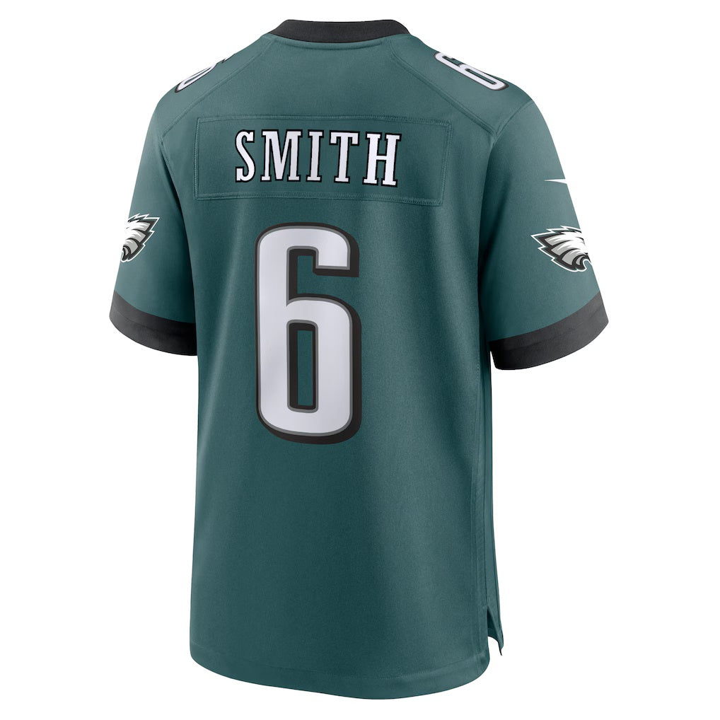 STECN P.Eagles #6 DeVonta Smith Midnight Green Team Game Stitched Jerseys