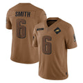 STECN P.Eagles #6 DeVonta Smith Player Brown Salute To Service Limited Stitched Jerseys