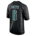 STECN P.Eagles #6 DeVonta Smith Player Carbon Black Fashion Game Stitched Jerseys