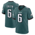 STECN P.Eagles #6 DeVonta Smith Player Green Home Game Stitched Jerseys