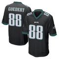 STECN P.Eagles #88 Dallas Goedert Player Black Home Game Stitched Jerseys