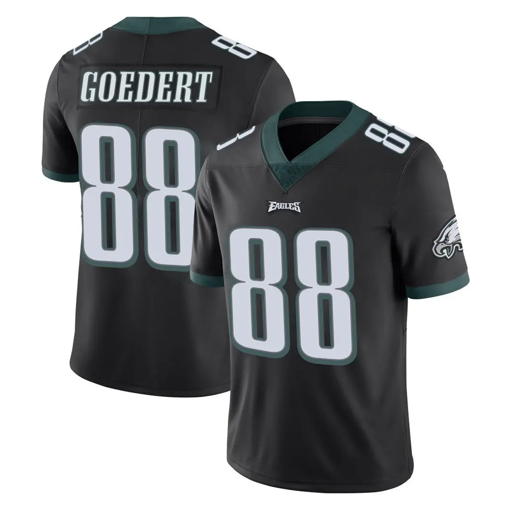 STECN P.Eagles #88 Dallas Goedert Player Black Limited Vapor Untouchable Home Game Stitched Jerseys