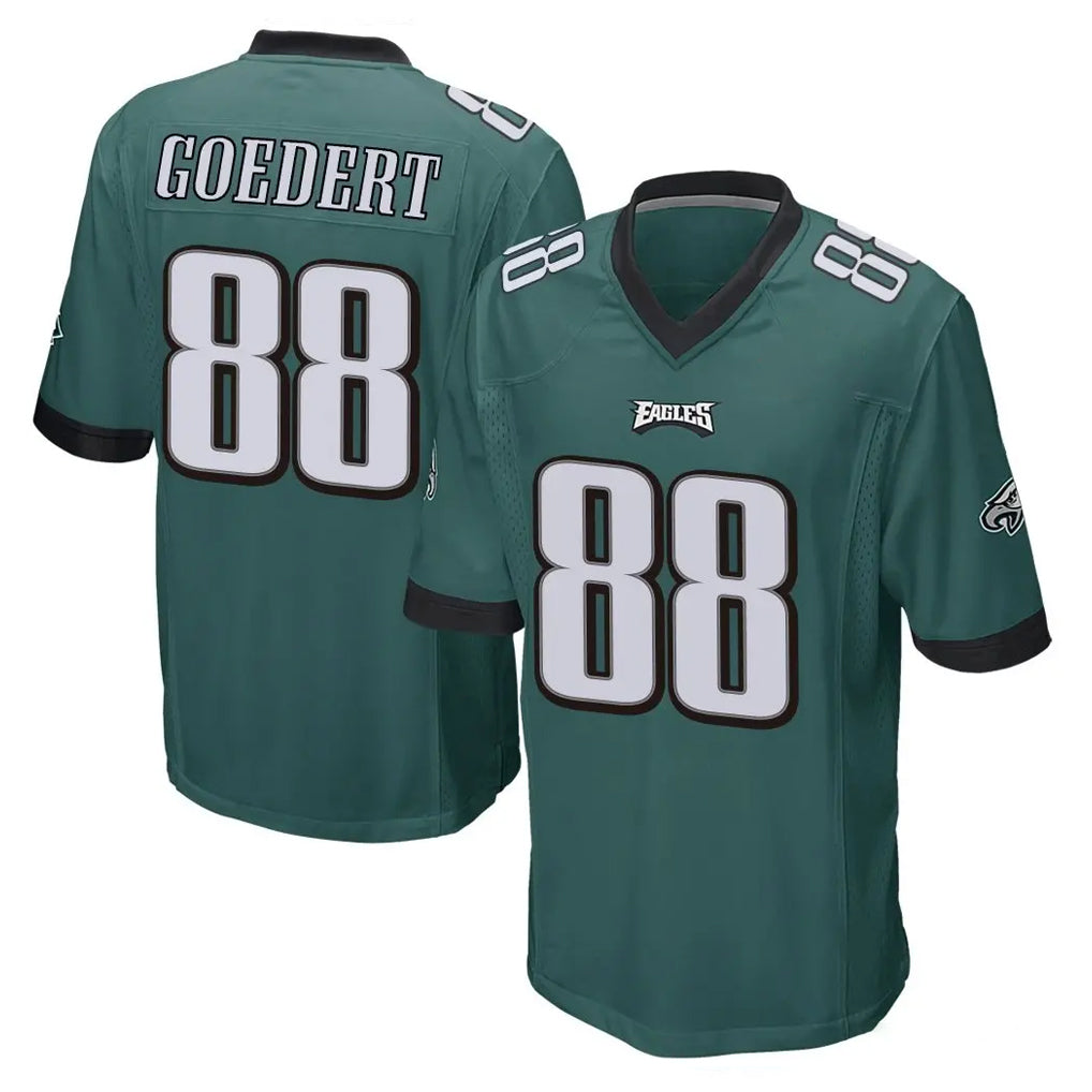STECN P.Eagles #88 Dallas Goedert Player Team Color Green Home Game Stitched Jerseys