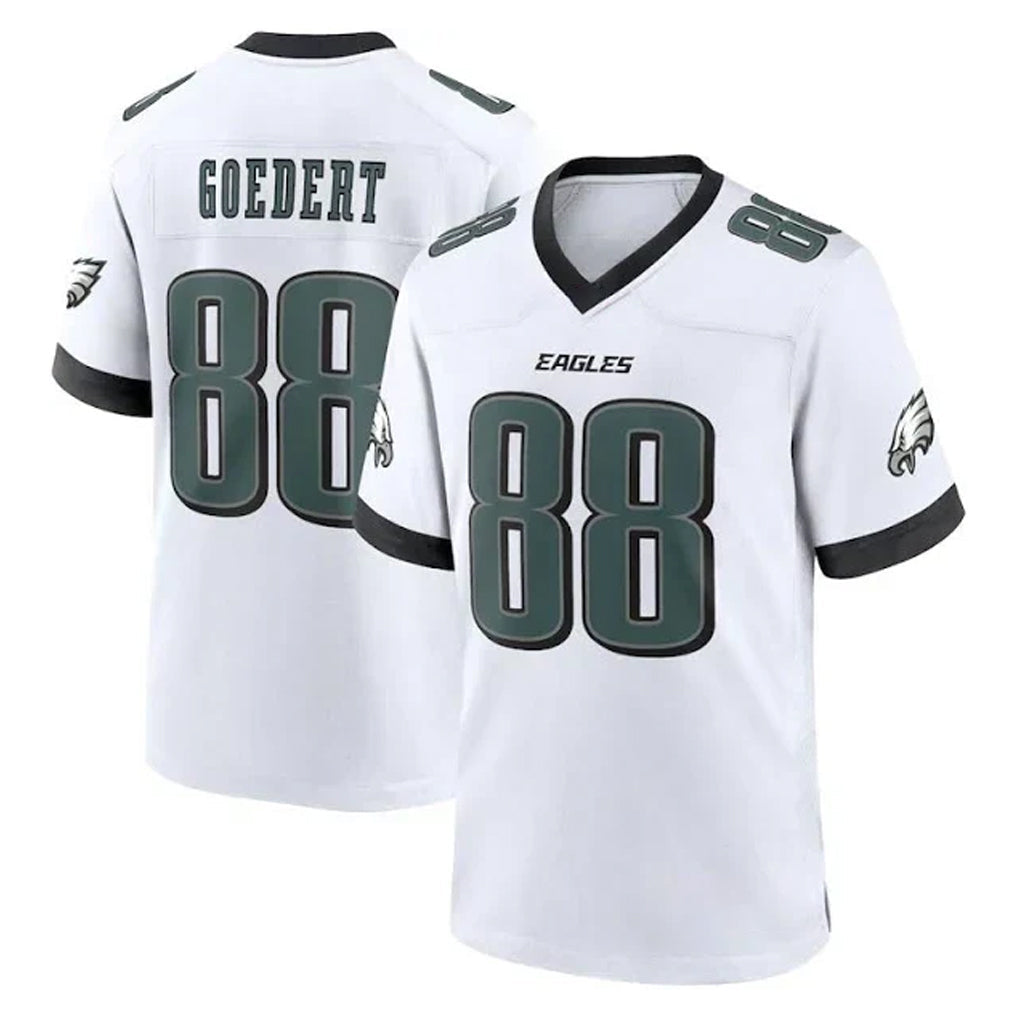 STECN P.Eagles #88 Dallas Goedert Player White Game Home Stitched Jerseys
