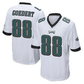 STECN P.Eagles #88 Dallas Goedert Player White Home Game Stitched Jerseys