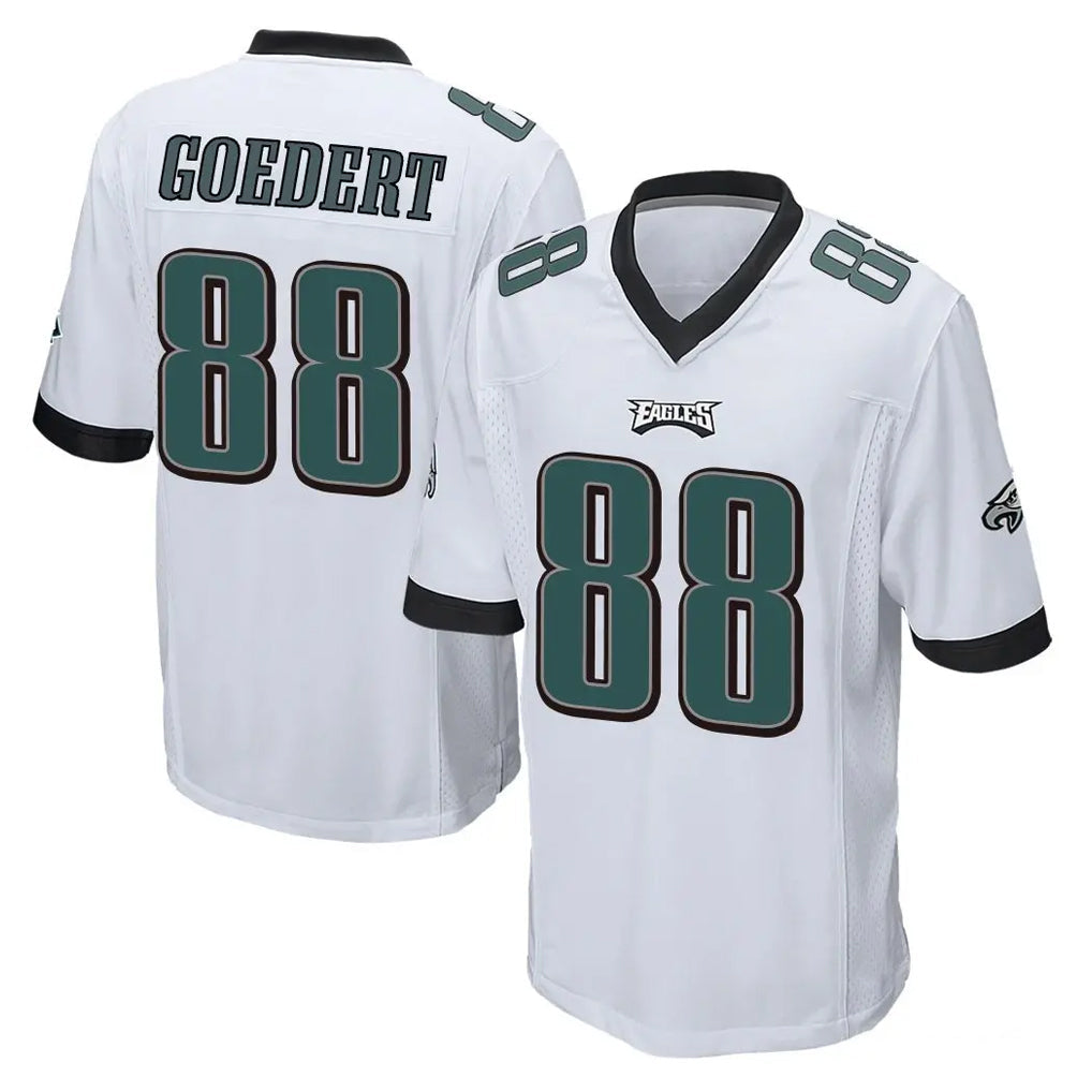 STECN P.Eagles #88 Dallas Goedert Player White Home Game Stitched Jerseys