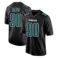 STECN P.Eagles #90 Jordan Davis Player Carbon Black Fashion Home Game Stitched Jerseys