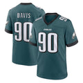 STECN P.Eagles #90 Jordan Davis Player Green Home Game Stitched Jerseys