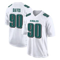 STECN P.Eagles #90 Jordan Davis Player White Tundra Fashion Home Game Stitched Jerseys