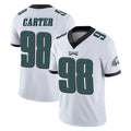 STECN P.Eagles #98 Jalen Carter Player White Limited Vapor Untouchable Home Game Stitched Jerseys