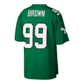 STECN P.Eagles #99 Jerome Brown Mitchell & Ness Kelly Green Big & Tall 1990 Retired Player Replica Stitched Puhic Jersey