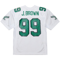 STECN P.Eagles #99 Jerome Brown Mitchell & Ness White 1991 Authentic Throwback Retired Player Jersey Stitched Puhic