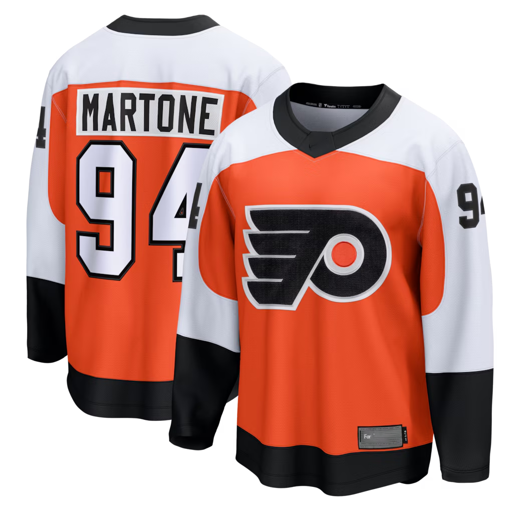 STECN P.Flyers #94 Porter Martone Orange Breakaway Jerseys