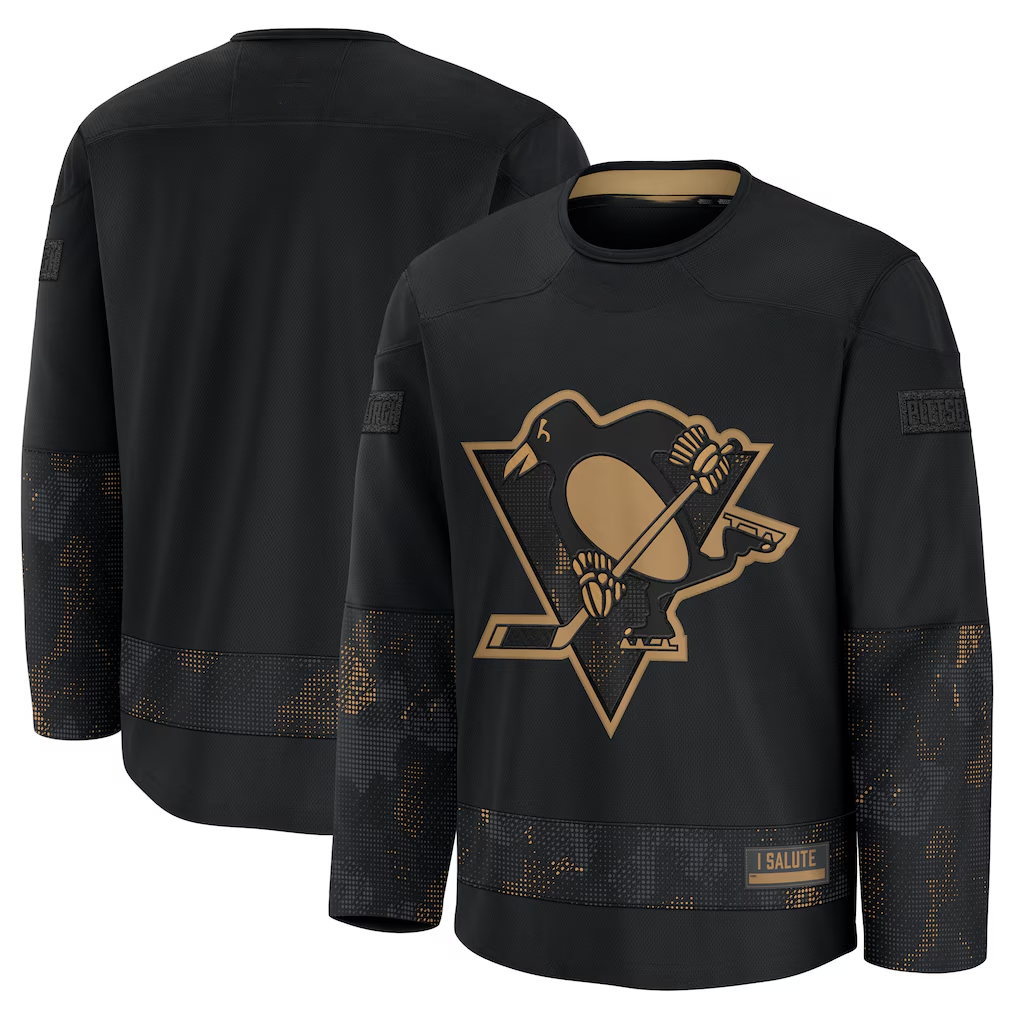 STECN P.Penguins Black Home Premium Jerseys
