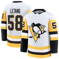 STECN P.Penguins #58 Kris Letang White Premium Jerseys