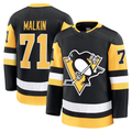 STECN P.Penguins #71 Evgeni Malkin Black Home Premium Jerseys