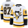 STECN P.Penguins #87 Sidney Crosby White Away Premium Jerseys