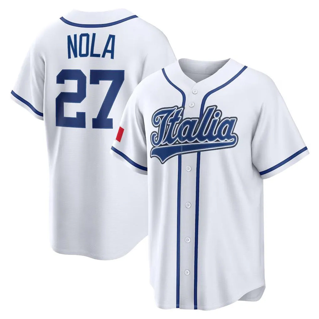 STECN P.Phillies #27 Aaron Nola Player White 2026 World Classic Limited Stitched Jerseys