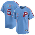 STECN P.Phillies #5 Bryson Stott Player Light Blue Home Limited Stitched Jerseys