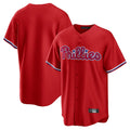 STECN P.Phillies Blank Player Red Home Game Stitched Jerseys
