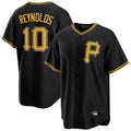 STECN P.Pirates #10 Bryan Reynolds Player Black Alternate 2025 Home Game Stitched Jerseys
