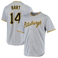 STECN P.Pirates #14 Joey Bart Player Gray Road Home Game Stitched Jerseys