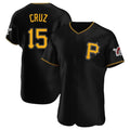 STECN P.Pirates #15 Oneil Cruz Player Black Alternate 2025 Home Limited Elite Stitched Jerseys