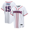 STECN P.Pirates #15 Oneil Cruz Player White 2026 World Classic Home Limited Stitched Jerseys