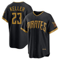STECN P.Pirates #23 Mitch Keller Player Black 2026 City Connect Home Game Stitched Jerseys