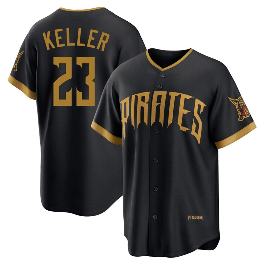 STECN P.Pirates #23 Mitch Keller Player Black 2026 City Connect Home Game Stitched Jerseys