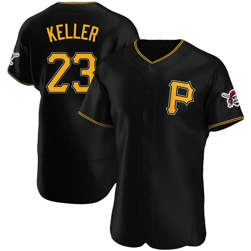 STECN P.Pirates #23 Mitch Keller Player Black Home Limited Elite Stitched Jerseys