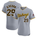 STECN P.Pirates #29 Ryan O?¡®Hearn Player Gray Road Home Limited Elite Stitched Jerseys