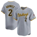 STECN P.Pirates #2 Spencer Horwitz Player Gray Road Home Limited Stitched Jerseys