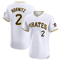 STECN P.Pirates #2 Spencer Horwitz Player White Home Limited Elite Stitched Jerseys