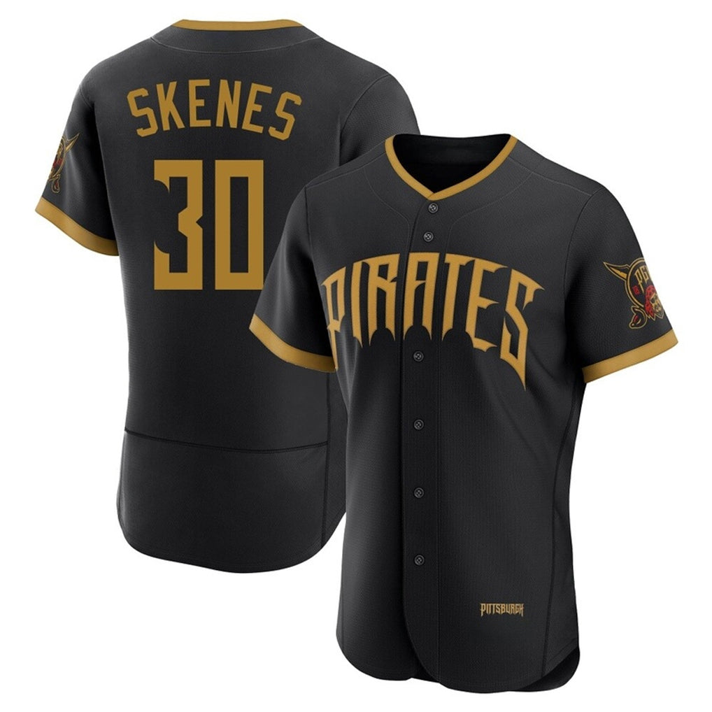 STECN P.Pirates #30 Paul Skenes Player Black 2026 City Connect Home Limited Elite Stitched Jerseys