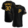 STECN P.Pirates #30 Paul Skenes Player Black Alternate 2025 Home Limited Elite Stitched Jerseys