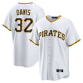 STECN P.Pirates #32 Henry Davis Player White Home Game Stitched Jerseys