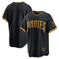 STECN P.Pirates Blank Player Black 2026 City Connect Home Limited Stitched Jerseys