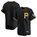 STECN P.Pirates Blank Player Black Alternate Limited Game Stitched Jerseys