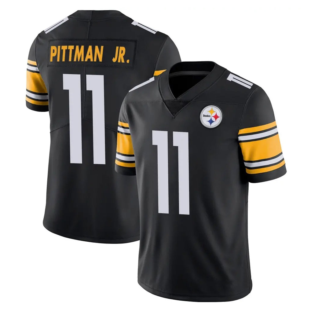 STECN P.Steelers #11 Michael Pittman Jr. Player Black Limited Vapor Untouchable Home Game Stitched Jerseys