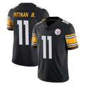 STECN P.Steelers #11 Michael Pittman Jr. Player Black Limited Vapor Untouchable Home Game Stitched Jerseys